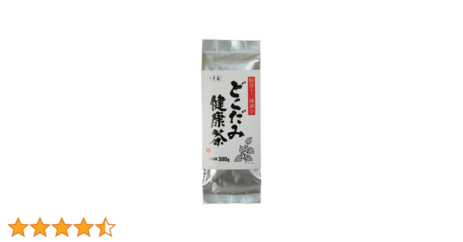 Amazon | 寿老園 どくだみ健康茶 300g | 寿老園 | ハーブティー 通販